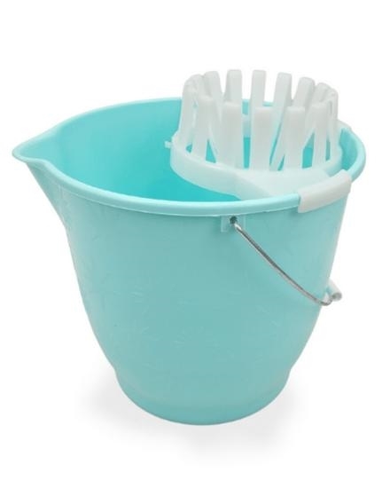 Immagine di SECCHIO STRIZZA-MOP LT.13 / Azzurro Pastello