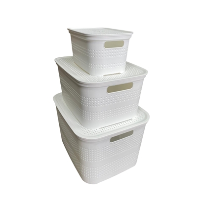 Immagine di SMART SCATOLA CON SEPARATORE TRIS S-M-L / Bianco