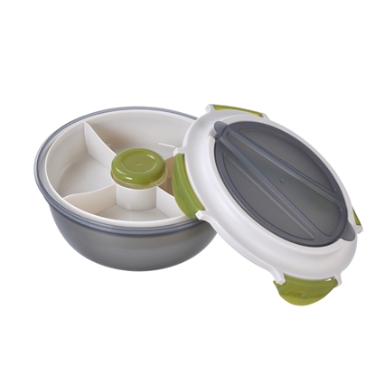 Immagine di SUPERLOCK PORTAPRANZO TONDO  1200ML / Grigio trasparente