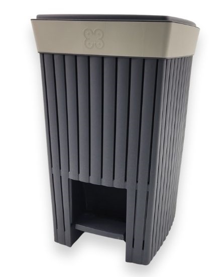 Immagine di DOGA - PATTUMIERA DA 20LT A PEDALE / Grigio Antracite