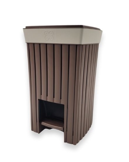 Immagine di DOGA - PATTUMIERA DA 6LT A PEDALE / Moka