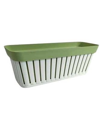 Immagine di KRETA - BALCONETTA D.40 AMAZON / Bianco/Verde pallido scuro