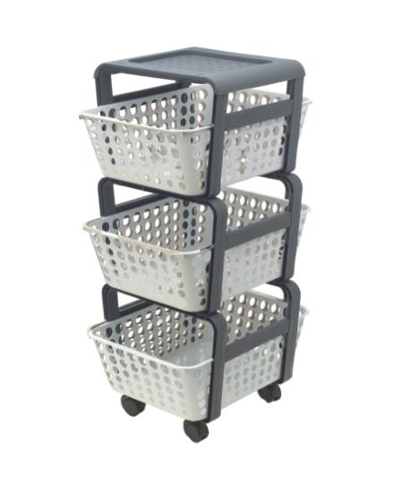 Immagine di MODULA CARRELLINO PORTAOGGETTI / Ghiaccio