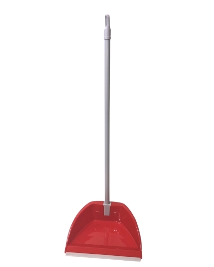 Immagine di PALETTA ALZA-IMMONDIZIA CON SNODO + MANICO / Rosso