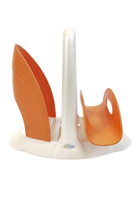 Immagine di TULIPANO - PORTATOVAGLIOLI COMBI / Madreperla-Mandarino