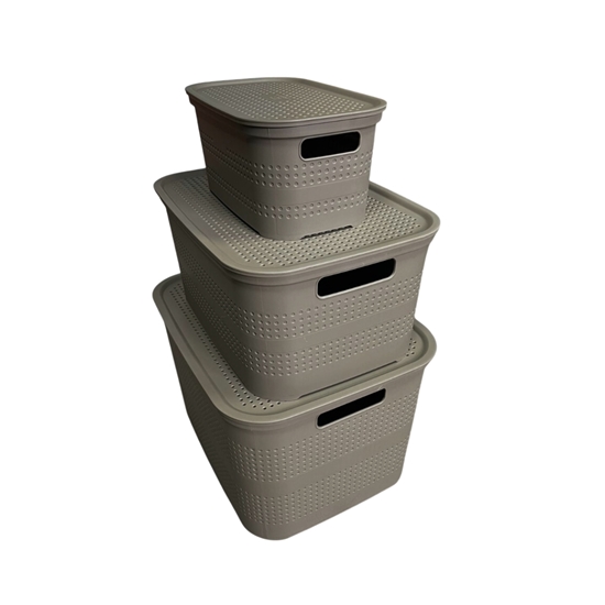 Immagine di SCATOLA SMART TRIS / Cappuccino