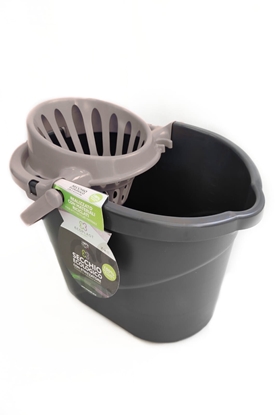 Immagine di SECCHIO ECOGOLD C. STRIZZATOIO "ECOCLEAN" / Tortora Chiaro 7531C