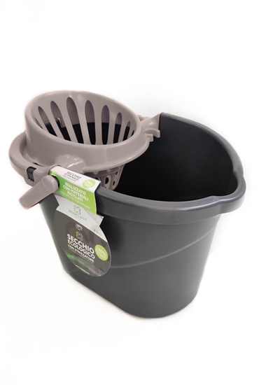 Immagine di SECCHIO ECOGOLD C. STRIZZATOIO "ECOCLEAN" / Tortora Chiaro 7531C