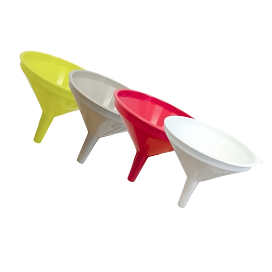 Immagine di IMBUTO D.16 / Bianco/Rosso/Verde acido/Tortora