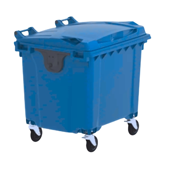 Immagine di CASSONETTO LT 1100 COPERCHIO PIATTO URBAN / Blu