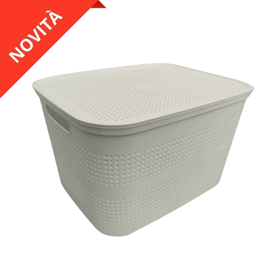 Immagine di SCATOLA SMART LARGE DISASSEMBLATA N.9 / Tortora Chiaro