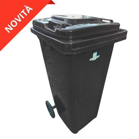 Immagine di BIDONE CARRELLATO LT.240 ECO / Grigio