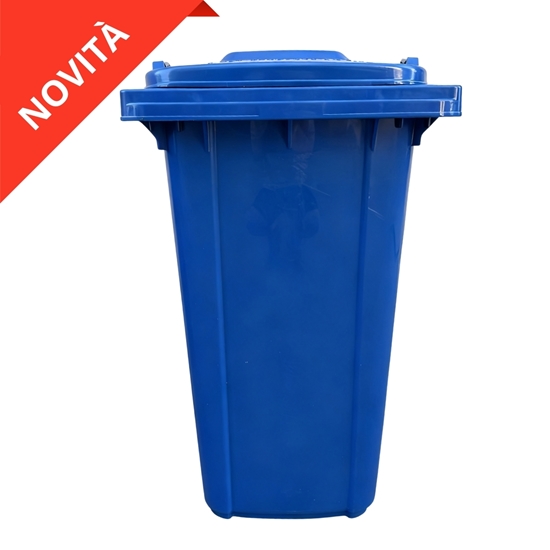Immagine di BIDONE CARRELLATO LT.240 ECO / Blu