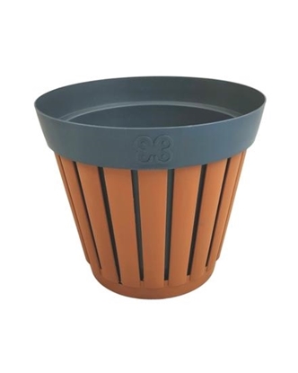 Immagine di KRETA - VASO D.25 / Terracotta/Antracite