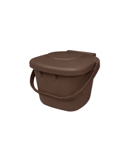 Immagine di PATTUMIERA ECOBÌ 5 LT / Marrone RAL8014