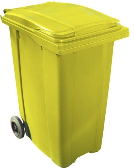 Immagine di BIDONE CARRELLATO LT. 360 / *Giallo MOMENTANEAMENTE NON DISPONIBILE