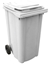 Immagine di BIDONE CARRELLATO LT. 240 / Bianco