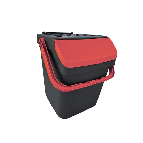 Immagine di PATTUMIERA ECOLOGIC PRO 30LT MONOCOLORE / Rosso Scuro 187C