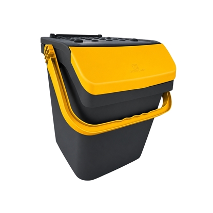 Immagine di PATTUMIERA ECOLOGIC PRO 35LT MONOCOLORE / Giallo Ocra